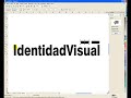 Tutorial Corel Draw edición de logotipo 2
