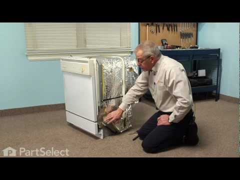 how to repair lg dishwasher door spring