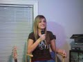 Ashleigh singing 