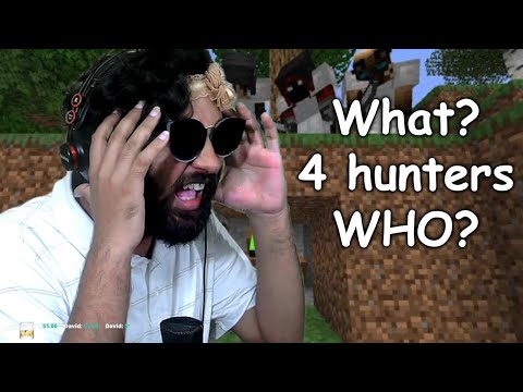 Noob Reacts to Minecraft Speedrunner VS 4 Hunters REMATCH