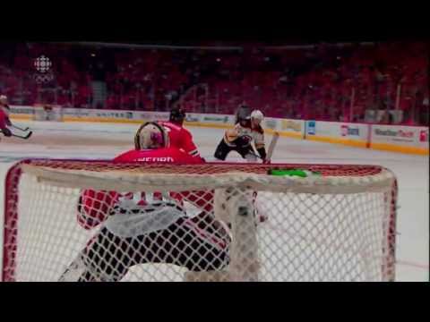 Daniel Paille's OT Winner - Goal June 15 2013 Game 2 Stanley Cup Finals HD