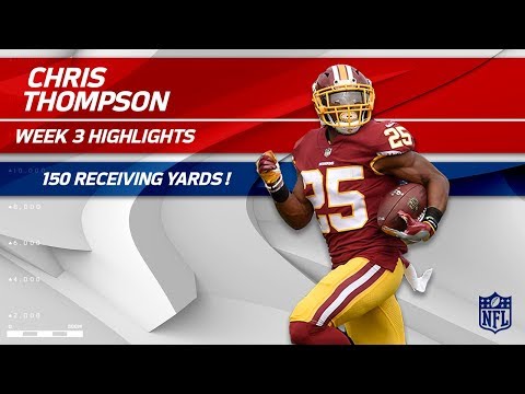 Video: From RB to WR: Chris Thompson's 150 Receiving Yards! | Raiders vs. Redskins | Wk 3 Player Highlights
