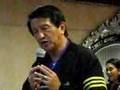 Congressman Roilo Golez sings Bughaw na Buhangin
