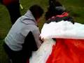 New way to paraglider packing
