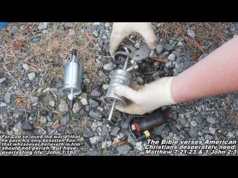 Ford Focus Fuel Filter 99-07 “How to” Remove & Replace Type 1