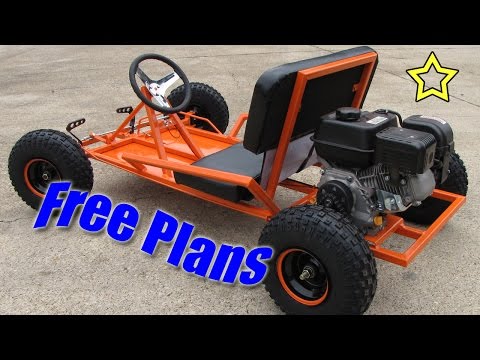 Wooden Go Kart Plans Woodworking DIY Plan