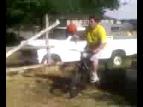 Crazy BasketBall Shot On Bike 3