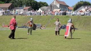 Fêtes Gallo-Romaines Bavay 2013 - Hoplomaque contre Myrmillon