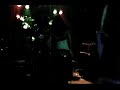 me performing at the gloomchasers/drysocket show at the blue monkey tavern. i was very nervous for my first 