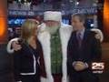 Santa Claus Visits WPBF News 25
