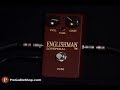 www.ProGuitarShop.com - The Lovepedal Englishman is a realistic cranked Vox tone in a small box allowing that revered sound to be had at any volume level, from any amplifier. Featuring Volume and Tone and 3 modes of Fail, the Lovepedal Englishman can provide clean boost, semi clean boost, or all out British overdrive. All these tones are at your fingertips and available without coloring the fundamental tone of your guitar. The Lovepedal Englishman is the new Vox in a box on the block, and its definitely destined to be a contender. - proguitarshop.com