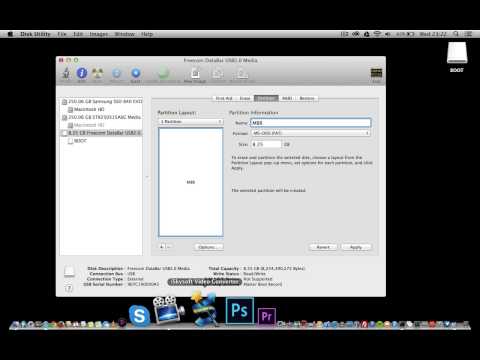 how to format usb to mac os x