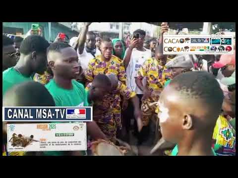 COTE D'IVOIRE : Culture- Valorisation du patrimoine des US-Coutume des populations N'ZIMA de Grand-Bassam