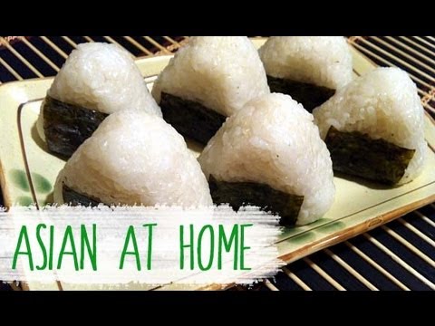 how to fill rice balls