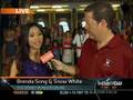 Brenda Song on KTLA - SLD Premiere on Disney Cruise