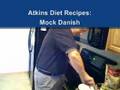 Atkins Recipes:  Mock Danish