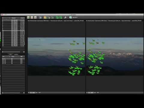 Autopano : Control points editor presentation