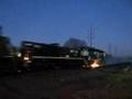 Norfolk Southern Locomotive ON FIRE !!!