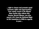 Senator Barack Obama & Abortion (Roe vs. Wade) Senator Barack Obama & Abortion (Roe vs. Wade)