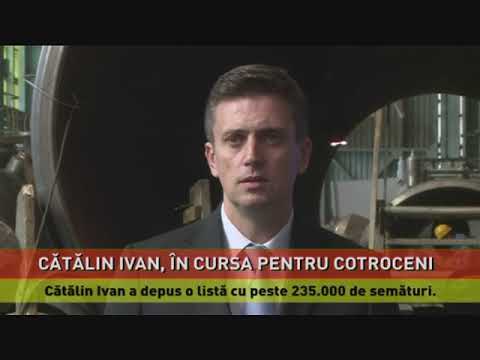 Cătălin Ivan s-a înscris în cursa pentru Cotroceni