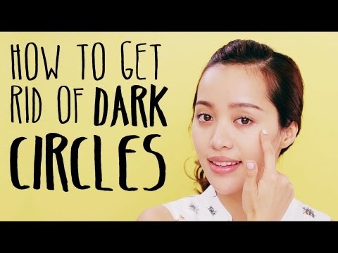 how to get rid of purple under eye circles