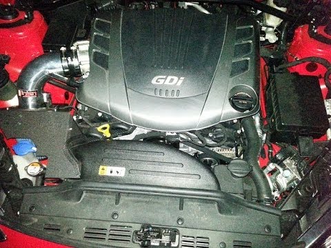 Injen Intake Install (2013 Hyundai Genesis Coupe 3.8L Track MT)