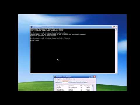 How to delete a hidden or protected file
