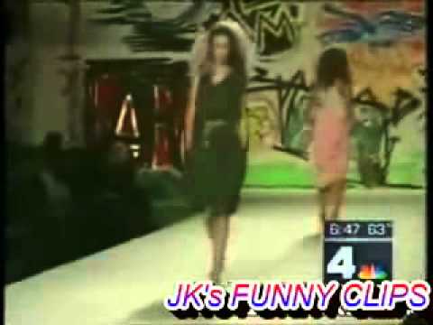 Models Slips Twice - This is sooooo funny. It just is not cool... we should not laugh really but it is amusing... Its good to learn from others mistakes. visit www.justcoolclothi...