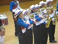Here is the first contest for the Cavs in 2007. It was at Lafayette Jeff H.S. in the Star City Marching Festival. Tri-County finished 5th in a field of 9 bands in there division. It rained all day so they couldn't march and had to perform standing still in the gym.