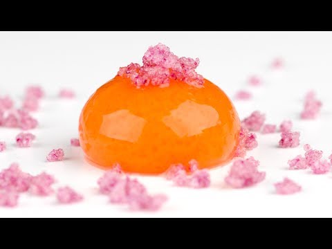 Molecular Gastronomy: Frozen Reverse Spherification to Make Spheres with Liquid Inside