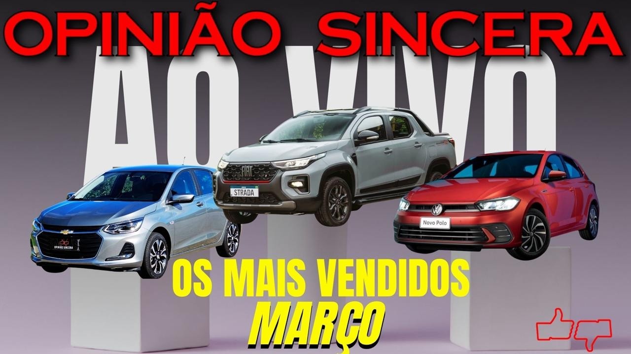 Carros mais vendidos de março de 2026 - dúvidas e respostas