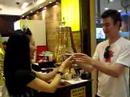 Wayne and Hisako trying the 24 Herbs Special