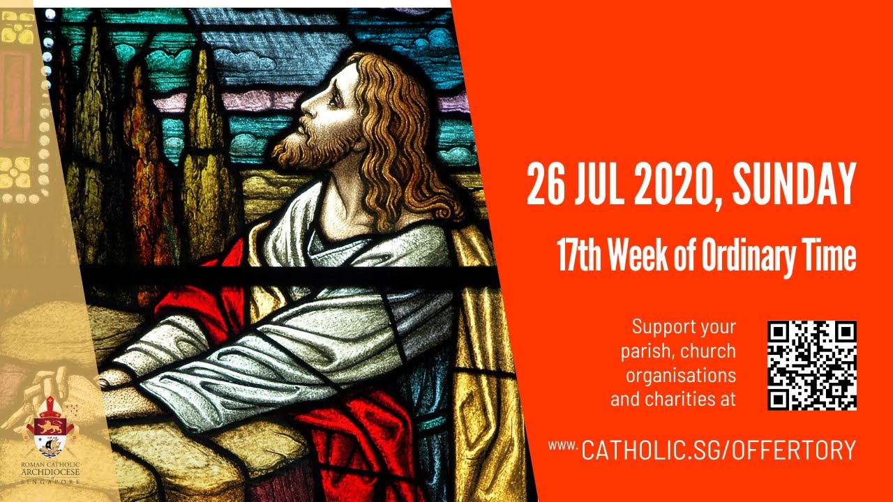 Catholic Sunday Mass Today 26th July 2020, 17th Week of Ordinary Time 2020 - Livestream