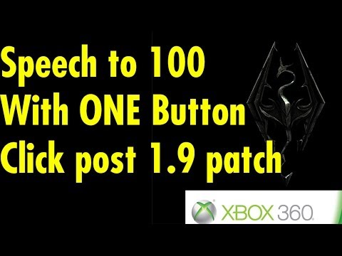 how to get speech to 100 after patch