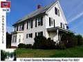 YouTube - Maine Riverfront Farm 17 Acres In Haynesville Maine ...