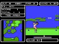 object: complete the japan course with pretty amy with as low a score as possible. decent round. you have to be extremely precise in this game. if you're off by a fraction of a second, your shot will be way off.