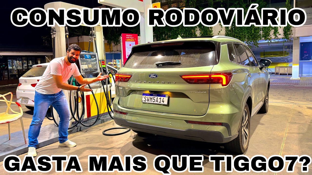 TESTEI O CONSUMO RODOVIÁRIO DO FORD TERRITORY 2026 | VEJA NO QUE DEU!!