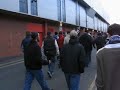 Supporters Bordelais dans les rues de Liverpool