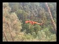 Skycrane Helicopter Pumps Water From Trinity River