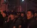 Surprise Protest on US 8th Army base, South Korea