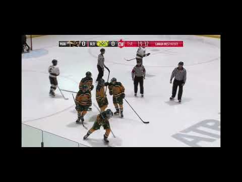 Goal vs Manitoba Bisons
