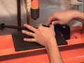 Pressing out Barrel Pin