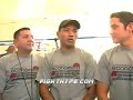 mayorga: i think my sparring partner can beat vargas!