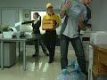 DHL freeze in unison @ Business Center