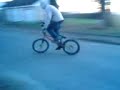 dufrene avec son bmx