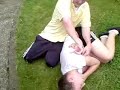 Tom tickling Lauren