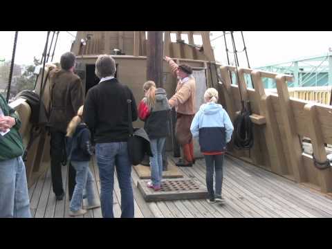 mayflower - On the Mayflower II, visitors get the experience of what it was like for the Pilgrims on the Mayflower when the original Mayflower landed in America in 1620....