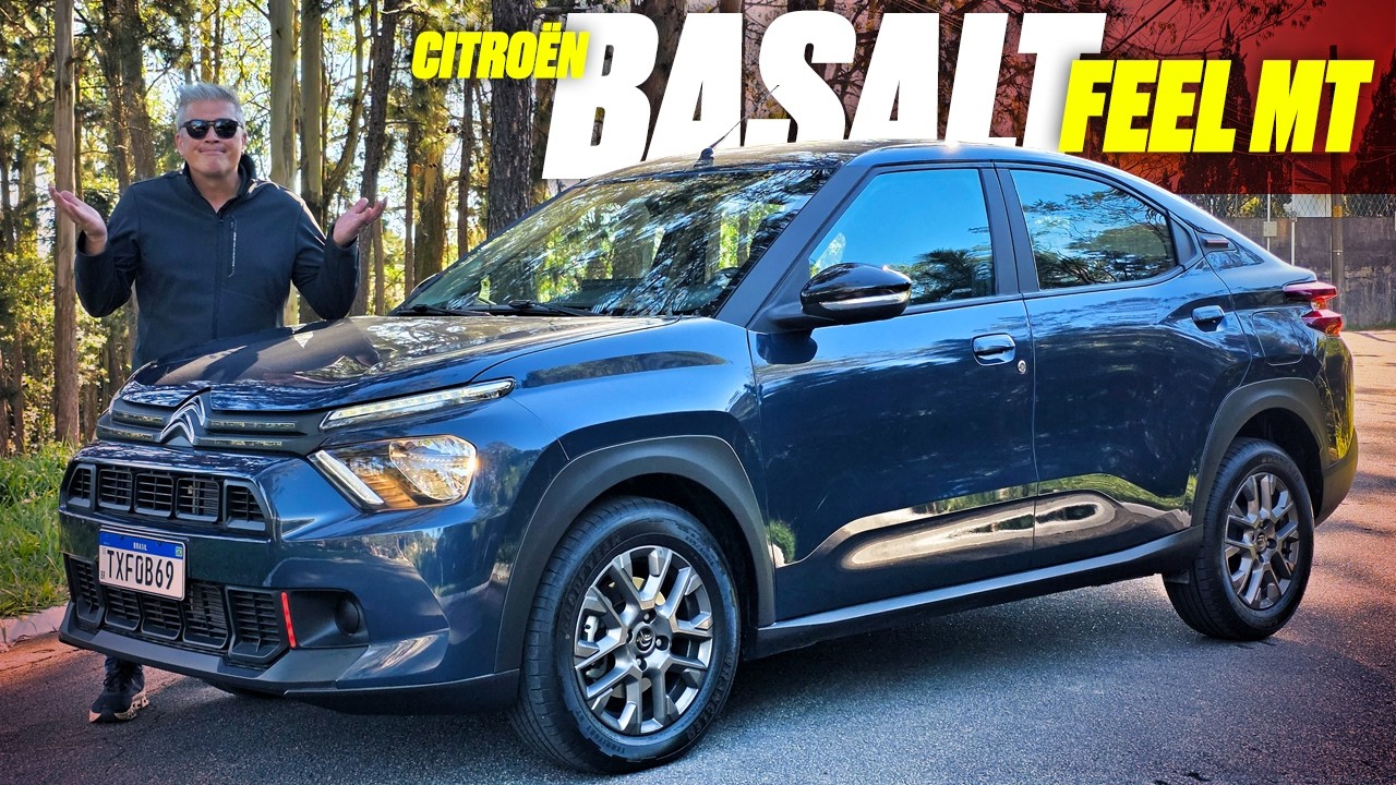 Citroën Basalt Feel MT 2026 - É R$ 10.000 MAIS BARATO QUE UM VW TERA MPI! IDEAL PRA UBER? EU CONTO!
