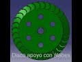 Piezas Turbina en Catia