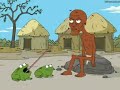 Family guy bullfrog on vacation